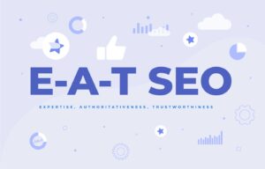 e a t seo concept